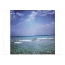 South Beach Miami Florida Ocean Postcard