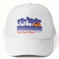 South Beach Miami Mesh Hat