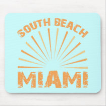 SOUTH BEACH MIAMI MOUSE PAD