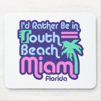 South Beach Miami Mouse Pads