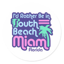 South Beach Miami stickers by magarmor South Beach Miami stickers