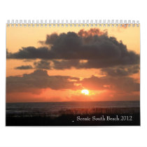 South Beach Scenic 2012 Wall Calendar