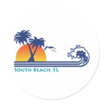 South Beach Stickers