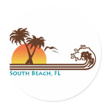 South Beach Sticker