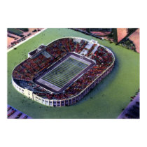 South Bend Indiana ND University Stadium Print