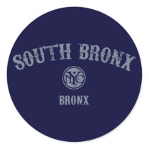 South Bronx Round Stickers