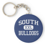 South - Bulldogs - High School - Columbus Ohio Keychains