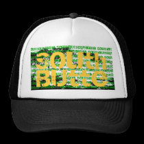 South Butte Green and Gold Cap hats