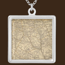 South Carolina Atlas Map necklaces