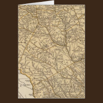 South Carolina Atlas Map cards