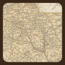 South Carolina Atlas Map stickers
