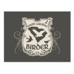 South Carolina Birder Shield Postcard