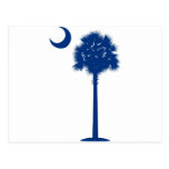 South Carolina blue Palmetto Post Cards