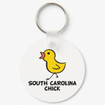 South Carolina Chick Keychain
