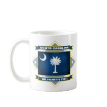 South Carolina Diamond Coffee Mugs