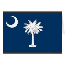 South Carolina Flag Card