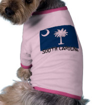 South Carolina Flag pet clothing