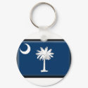 South Carolina Flag keychains