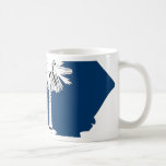 South Carolina Flag Map Coffee Mugs