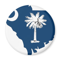 South Carolina Flag Map magnets by usaflags South Carolina Flag Map magnets