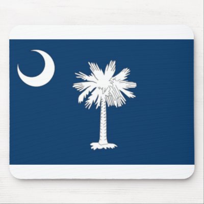 South Carolina Flag Mousepad by jacinto888