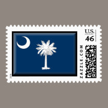 South Carolina Flag stamps