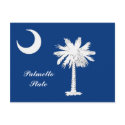 South Carolina Flag Postcard