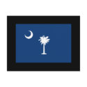 SOUTH CAROLINA FLAG postcards