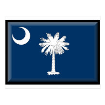 South Carolina Flag Postcards
