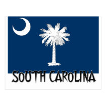 South Carolina Flag postcards
