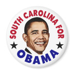 South Carolina For Obama magnets