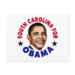 South Carolina For Obama postcards