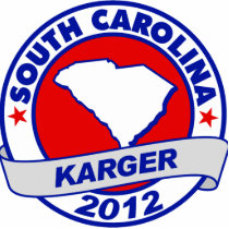 South Carolina Fred Karger Cut Outs