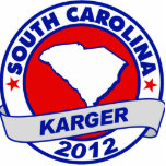South Carolina Fred Karger Cut Outs