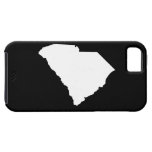 South Carolina in White and Black iPhone 5 Case