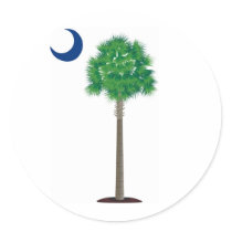 South Carolina Palmetto and Crescent stickers