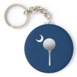 South Carolina Palmetto tree and crescent keychains