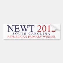 South Carolina Republican Primary Bumper Sticker