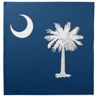 South Carolina State Flag American MoJo Napkin
