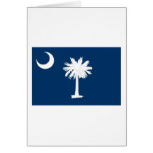 South Carolina State Flag Card