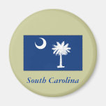 South Carolina State Flag Fridge Magnets