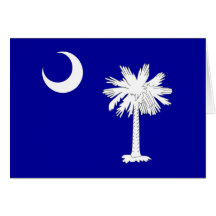 South_Carolina_state_flag Greeting Cards