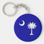South_Carolina_state_flag Key Chain