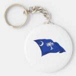 South Carolina State Flag Keychains
