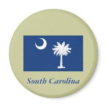 South Carolina State Flag magnets by TheFlagStore South Carolina State Flag magnets