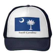South Carolina State Flag Mesh Hats
