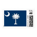 South Carolina State Flag postage