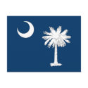 South Carolina State Flag postcards