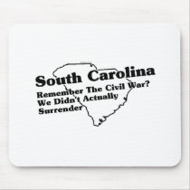 South Carolina State Slogan mousepads