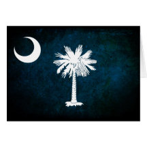 South Carolinan Flag; Card